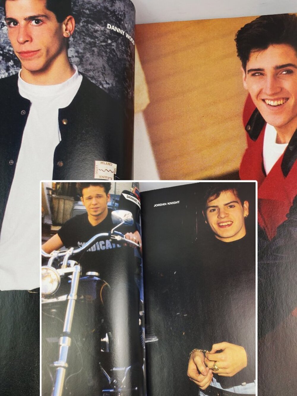 Super Teen Loud Mouth Magazine Vintage 1990 New Kids on Block NKOTB Calendar 90s - Picture 6 of 11